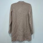 J. McLaughlin  Veronique Cardigan Sweater XS Beige Wool $498 Knit Long Line AS IS Photo 2