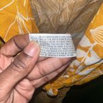 Forever 21  Yellow and White Wide Leg Floral Jumpsuit size Small Photo 4