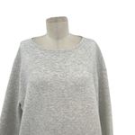 Lafayette 148 New York Shift Dress Long Sleeve Cotton‎ Gray Size Medium Photo 1