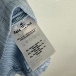 Reformation  Paso Knit Mini Dress Sleeveless V-Neck in Sky Size Medium NWT Photo 6