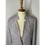 St. John Womens‎  Tweed One-Button Blazer Jacket Sz 8 Photo 5