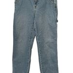 Sincerely Jules Cargo Mid Rise Light/Medium Wash Jeans Sz 3/26 Photo 4