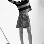 ALLSAINTS ππ Lena Oba Leather Skirt ~ Snake Green Photo 7