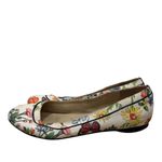 Talbots White Botanical Butterfly Colorful Floral Flats 8 Photo 1