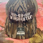 camouflage 49 winchester band embroidered baseball trucker cap Green Photo 1