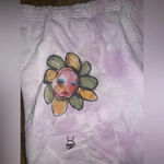 Samii Ryan Rare  revolve limited edition flower face sweatpants tie-dyed ombre Photo 2