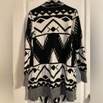 st. john's bay NWT St John’s Bay Aztec Open Front Cardigan Duster Size Medium Boho Western Photo 1