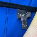 Adrianna Papell  Women's Blue Tulip Print‎ Scalloped Flounce Hem Dress Size US 6 Photo 8