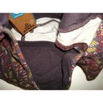 prAna NWT Womens Yoga Pilates Climb Top Bra New Calypsa Gray S Yellow UPF Red Photo 7