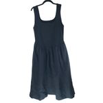 J.Crew Drop-Waist Mixy Dress Pockets Sleeveless Black LT Tall Photo 3