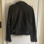 Calvin Klein Women's Black Faux Leather Jacket Photo 4
