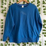 secret treasures Blue “just a little moody” sweatshirt long sleeve Photo 0