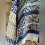 Sincerely Jules blue and white crew neck sweater Photo 3