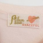 Pastel Pink Japanese Kawaii Style Cottage Balletcore Sweater Cardigan Top Size XS Photo 4