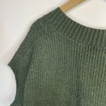 Universal Threads Universal Thread Green Cotton Blend Cable Knit Fisherman Sweater Vest XL New nwt Photo 6