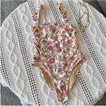 Old Navy Floral Ruffle Swimsuit Photo 2