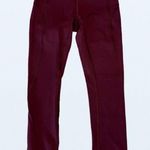Lululemon (Like New) In Movement Tight 25" *Everlux in Garnet, Size 2 Photo 0
