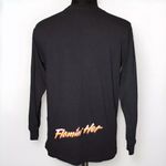 Forever 21  X CHEETOS Flaming Hot Long Sleeve Shirt,Black Flame Sleeves|Size:S Photo 1