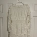 Sail To Sable Embroidered Pom Pom Midi Dress White Photo 10