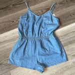 Forever 21 Denim Romper W/side Pockets Photo 5