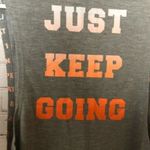 SO  Motivational Athletic Sporty Workout Graphic Sleeveless Tee Size XL Photo 1