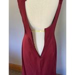 KLEINFELD Formal Dress Sz 6 Gown Bridesmaid Prom Holiday Burgundy Red Party EUC Photo 9