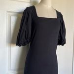 frame denim FRAME Nina Knit Black Dress Photo 9