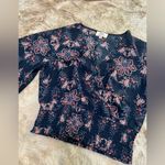 Twine & String Floral Crop Top Photo 1