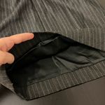 Dolce & Gabbana D&G Grey Pinstripe Gabardine Draped Detail Strapless Mini Dress size S-XS Photo 14