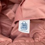 Vintage Blue Floral Puffy Quilt Tote Purse w/ Metal Bracket Closure Photo 4