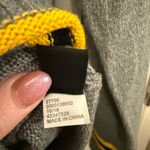 Box Lunch Harry Potter Hufflepuff Grey and Yellow V Neck Long Sleeve Sweater XL Photo 7