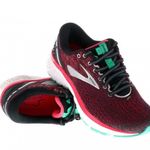 Brooks Black Pink Aqua Women's Ghost 11 Running Sneaker Shoes Photo 0