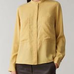 COS  yellow patch pocket button down shirt Photo 0
