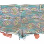 Celebrity Pink Denim Shorts Multicolor Hippie Pastel Womens 3 Photo 1