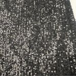 Steve Madden  black sequin fully lined T-shirt dress with rounded hem size XS Photo 8