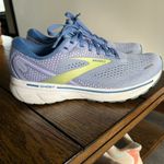 Brooks  Ghost 14 Running Shoes Purple Impression/Dutch/Lime US Women 8.5 Photo 2