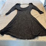 Acemi  Charcoal and Cream Knit Top Photo 2