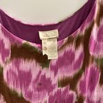 Matilda Jane Hello Lovely Adore Me Geo Ruched Sleeveless Dress size L Photo 3