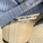 & Other Stories & Other Stories Top Blouse Shirt Popover Short Sleeve Collared Blue Size US 4 Photo 7