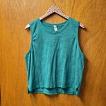 Lululemon Train to Be Tank Top Sleeveless Shirt Dot Camo Teal Lagoon 12 Photo 13