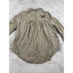 Holding Horses Anthropologie  Button Down Shirt Butterfly Embroidered Sz‎ 12 West Photo 10