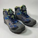 Merrell  Capra Mid Boys Waterproof Boots. Color Blue/Grey. SZ 7 Youth SZ 9 Womens Photo 0