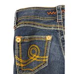 Seven7 Womens Bootcut Jeans Blue Denim wide bottom Size 4 SKU 7417 Photo 10