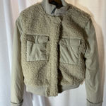 UpWest Sherpa Bomber Jacket Oversized Size XS EUC Photo 0