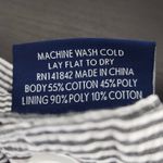 Lauren James  Dark Gray and White Stripe Seersucker Shorts Size XS Preppy Shorts Photo 6