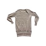 Catherine Malandrino  100% Cashmere Tan Crew Neck Tunic Sweater  NEUTRAL COZY Photo 7