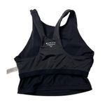 Athleta  Conscious Crop Bikini Top Black‎ Padded Racerback Workout XXS Activewear Photo 5