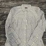 Untuckit Blue Checkered Shirt Size 6 Photo 0