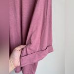 Eileen Fisher  Sleepwear Pink Top 100% Organic Cotton Size XS Oversized Photo 3