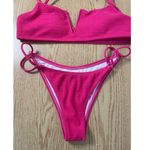 SheIn B6 New Women’s 2Pc Bikini 👙 Set Dark Pink size Medium Photo 1